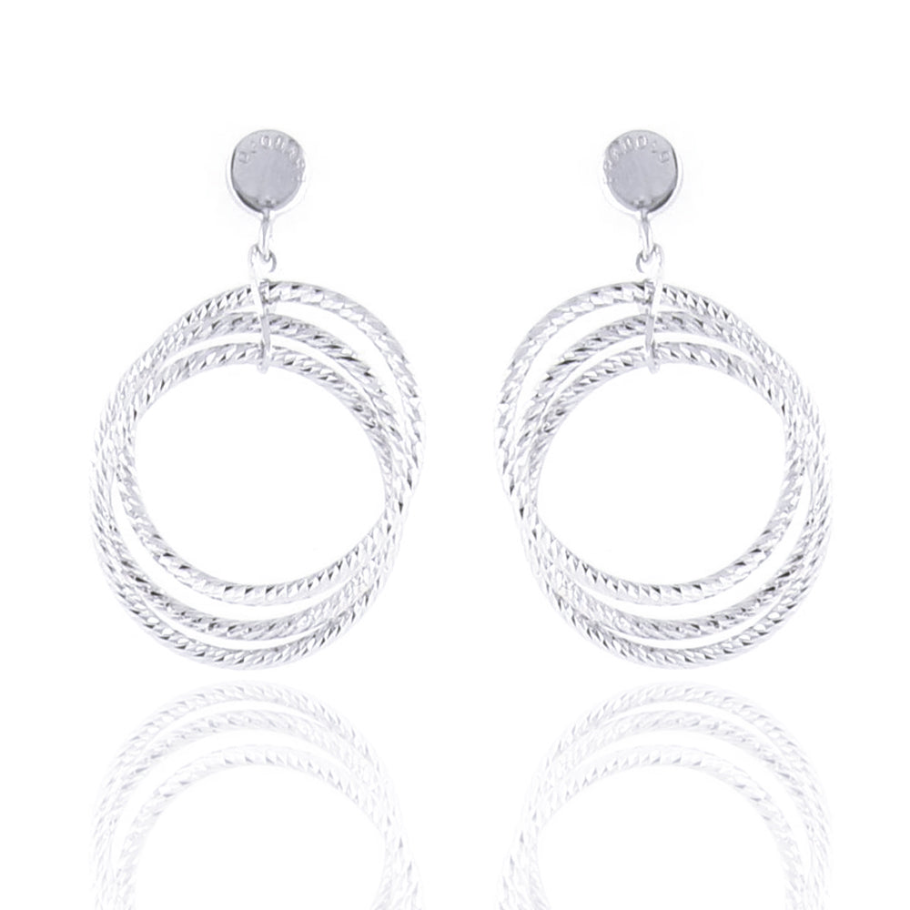 Orecchini in Argento Diamantato Fraboso