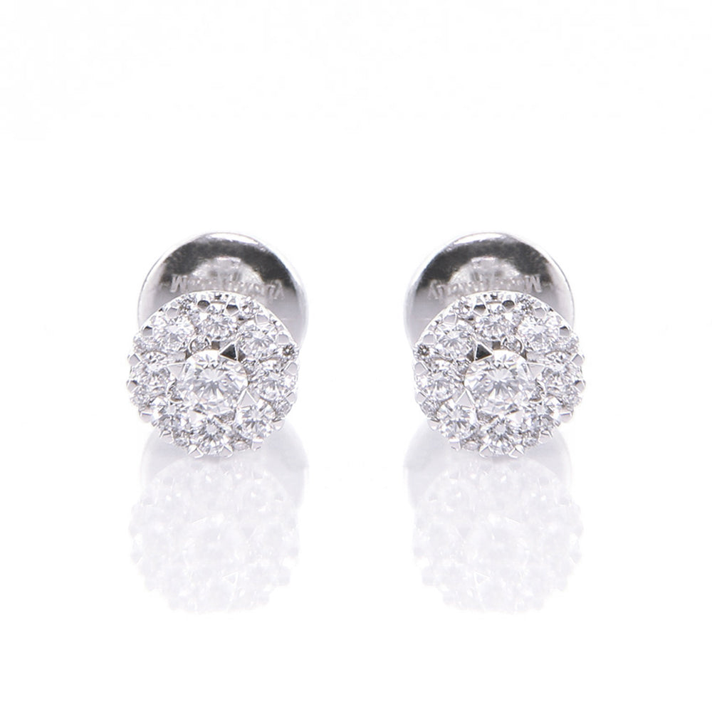 Orecchini in Oro Bianco con Diamanti Davite & Delucchi