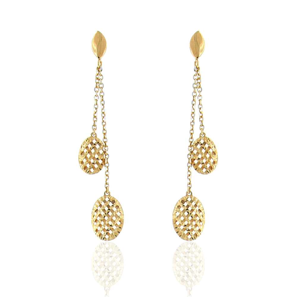 Orecchini in Oro Giallo Traforati