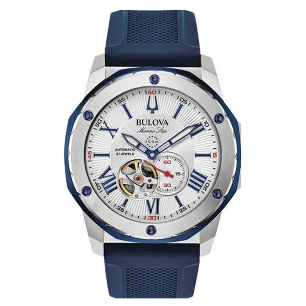 Orologio Automatico Uomo Marine Star Blu Bulova