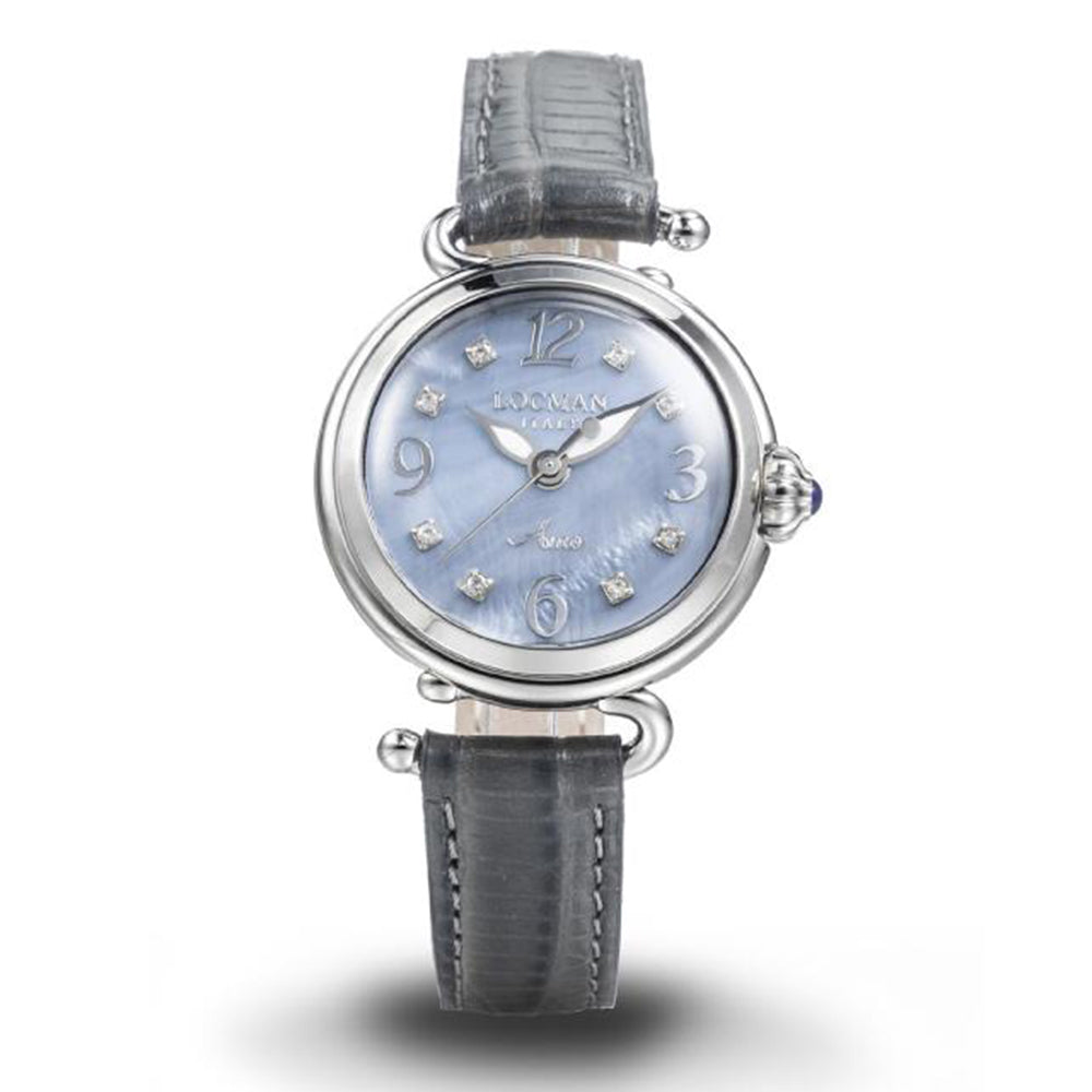 Orologio Donna Amo Grigio con Diamanti Locman