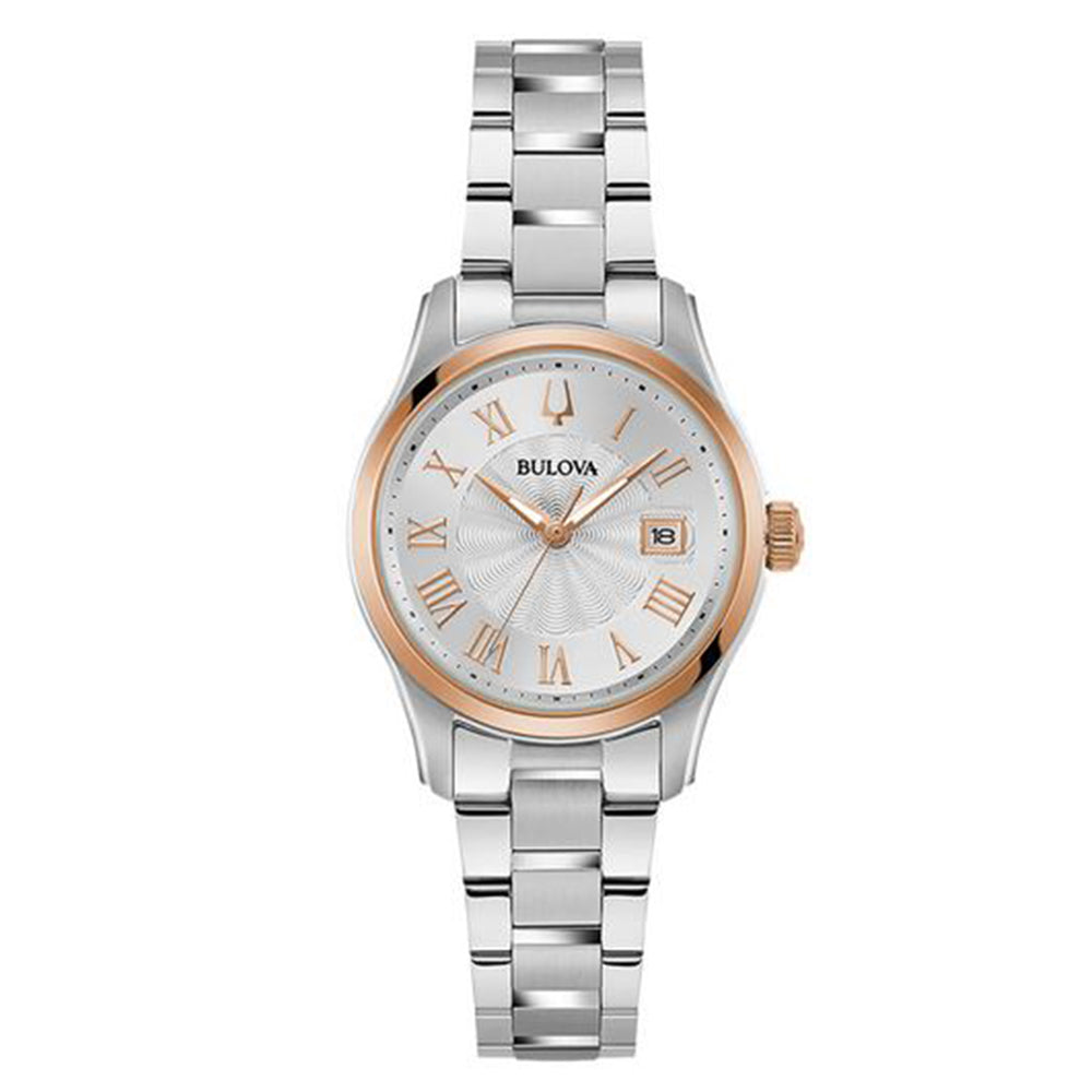 Orologio Donna Classic Wilton Argento Rose Bulova