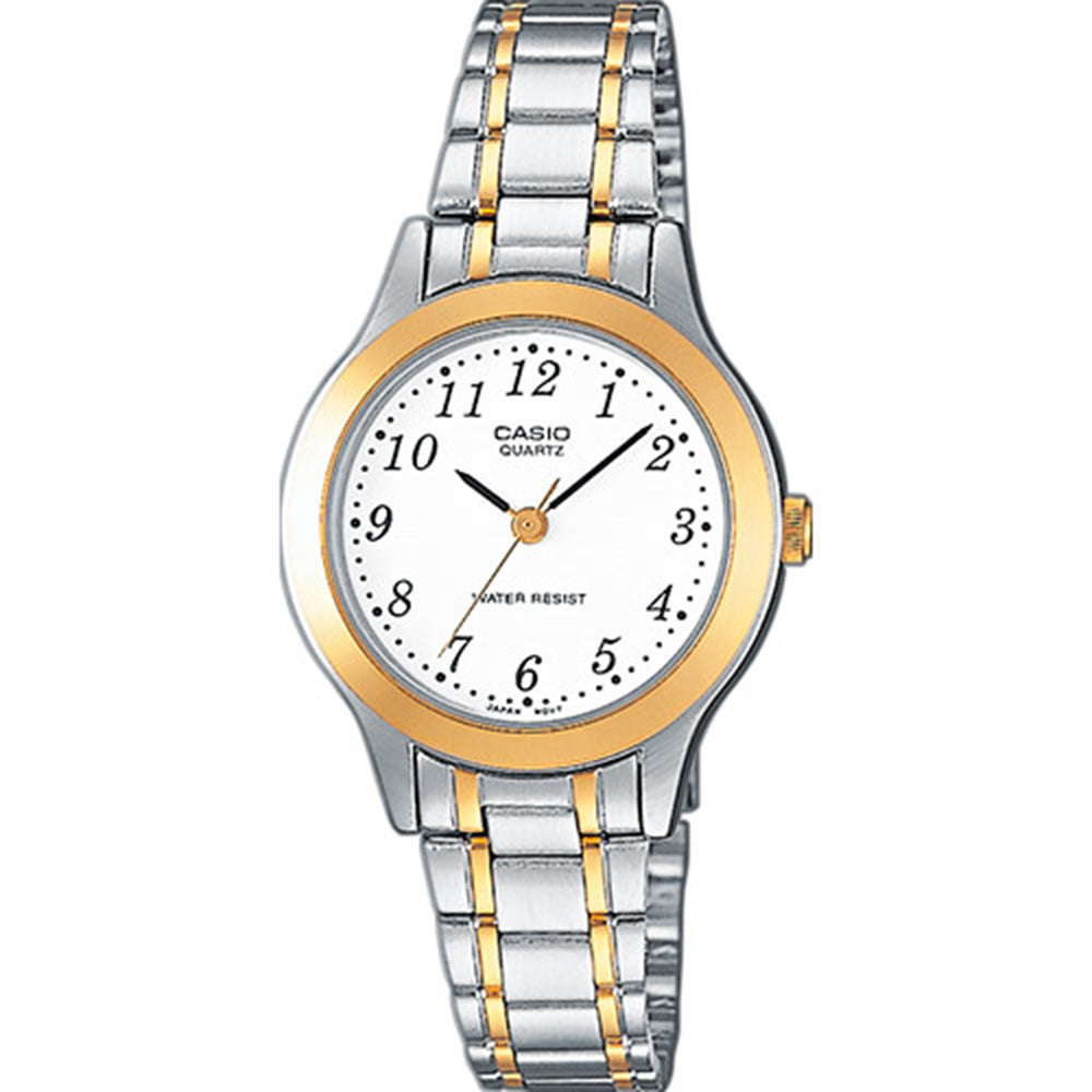 Orologio Donna Collection Bianco Gold Casio