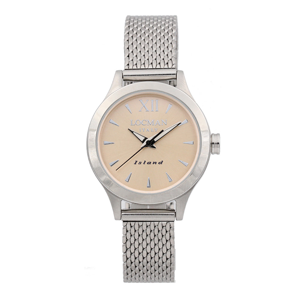Orologio Donna Island Acciaio Cipria Locman