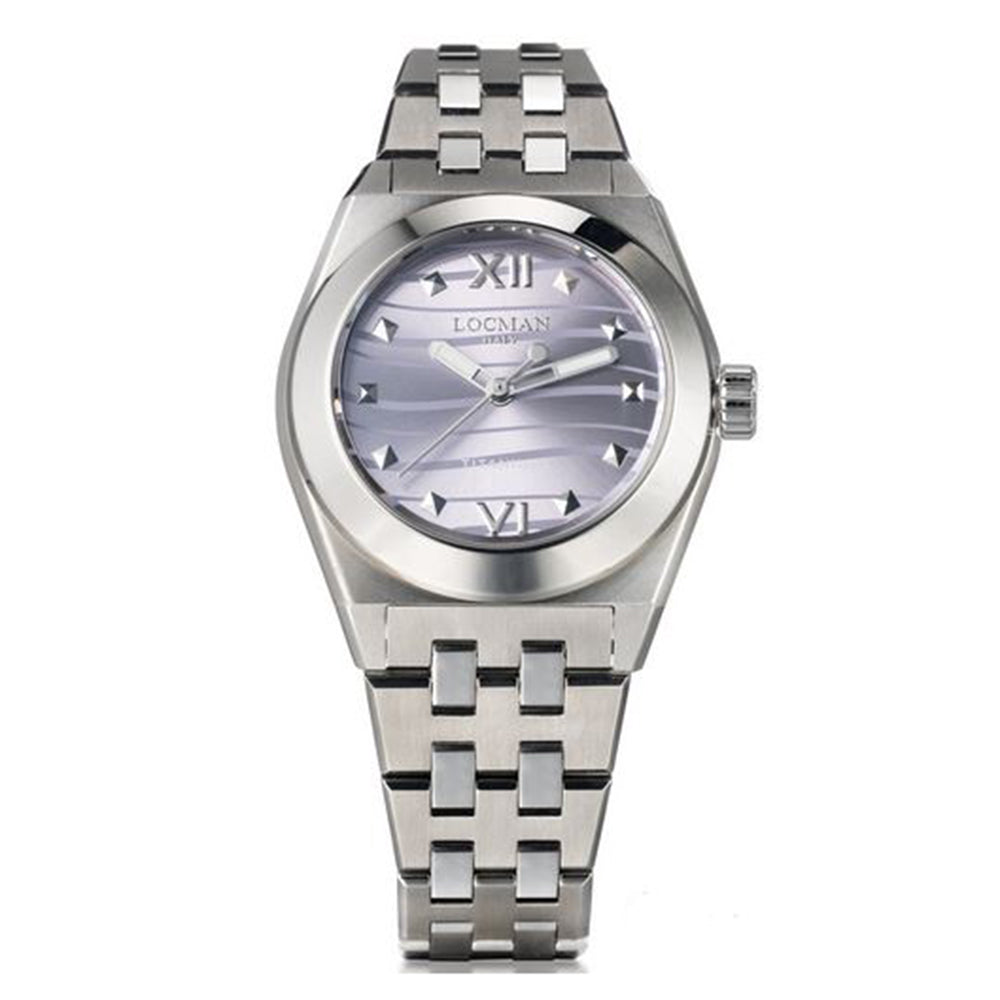Orologio Donna Nuovo Stealth Titanio Lilla Locman