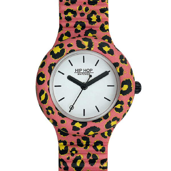 Orologio Hip Hop Leopardato Orologio Donna Pop Jungle Leopardato