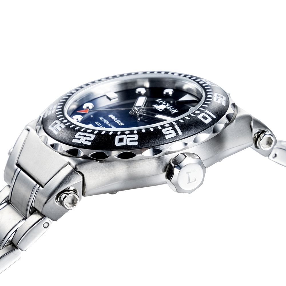 Orologio Uomo Automatico Nuovo Mare Blu Locman