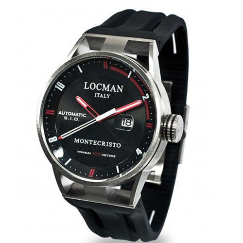 Orologio Uomo Automatico Ref. 511 Montecristo 051100BKFRD0GOK - Locman