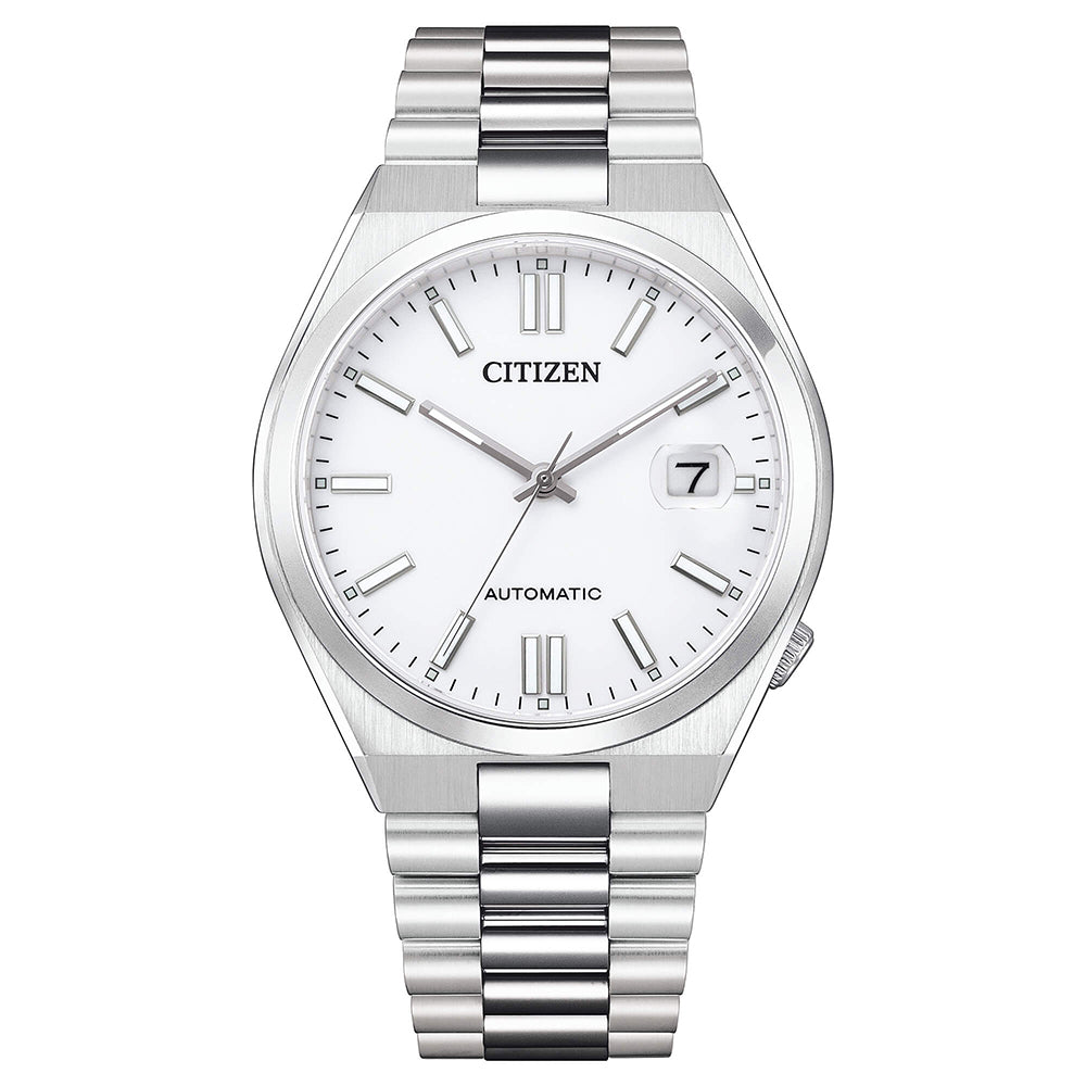 Orologio Uomo Automatico Tsuyosa Collection Bianco Citizen