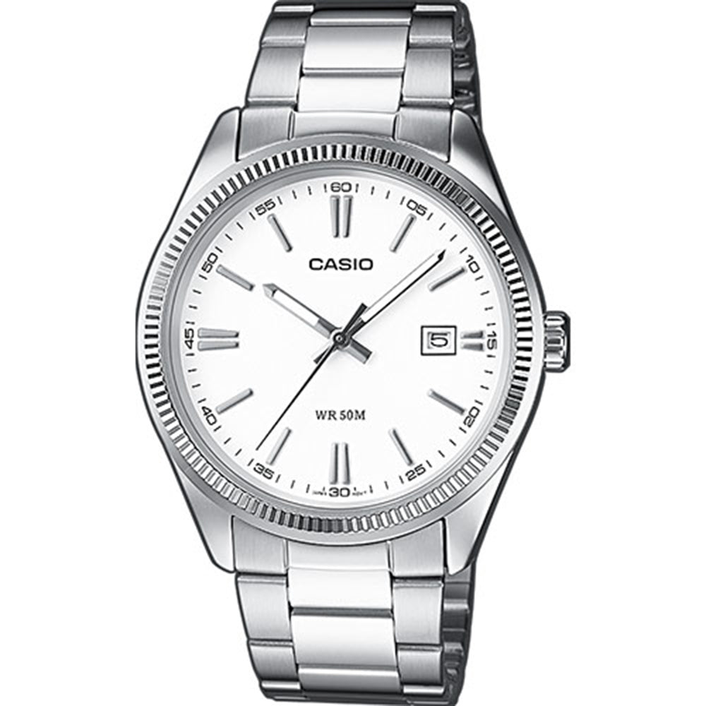 Orologio Uomo Bianco Collection Casio