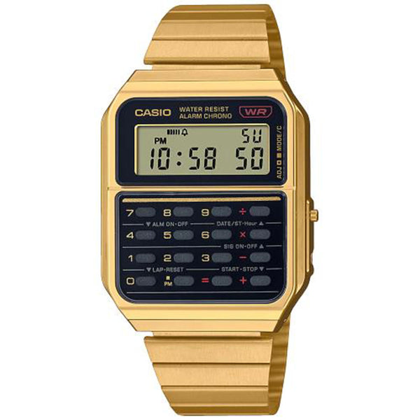 Orologio Uomo Casio Vintage Gold Gioielleria Amadori