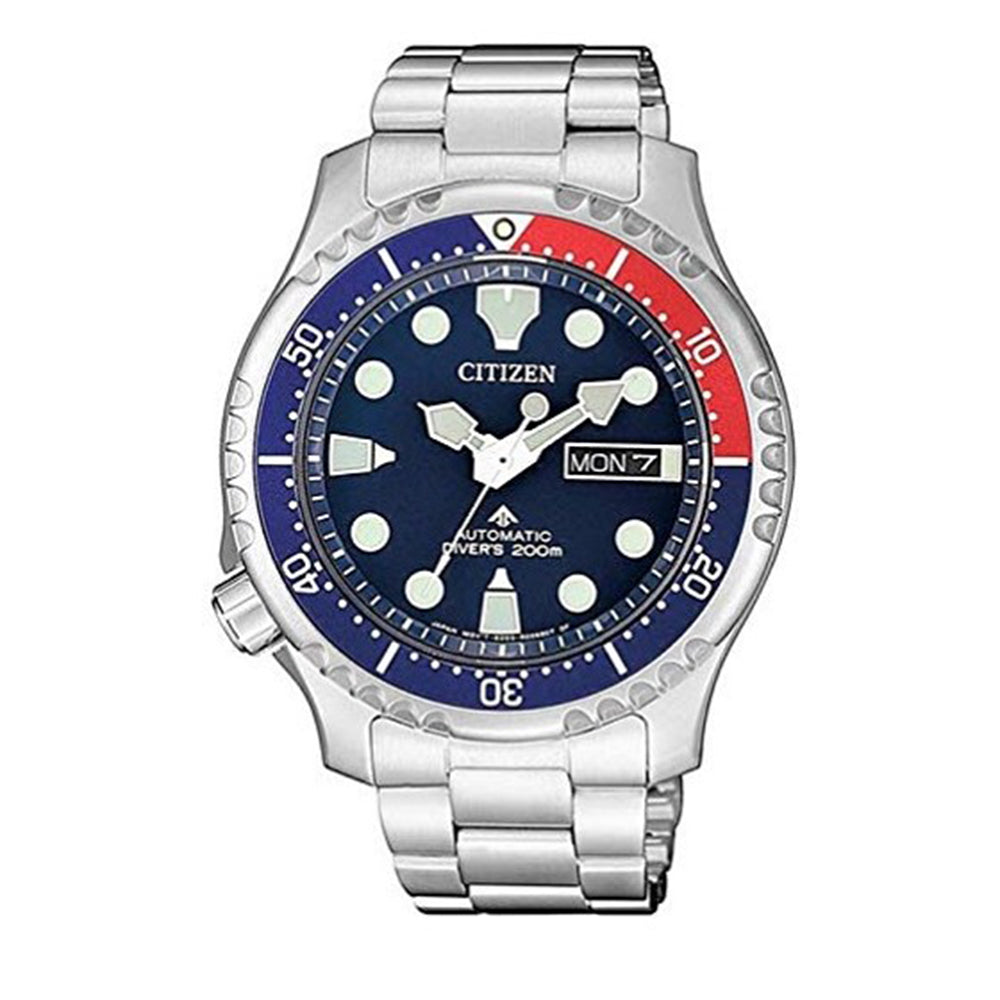 Orologio Uomo Eco Drive Automatico Blu Diver 200 Promaster Citizen