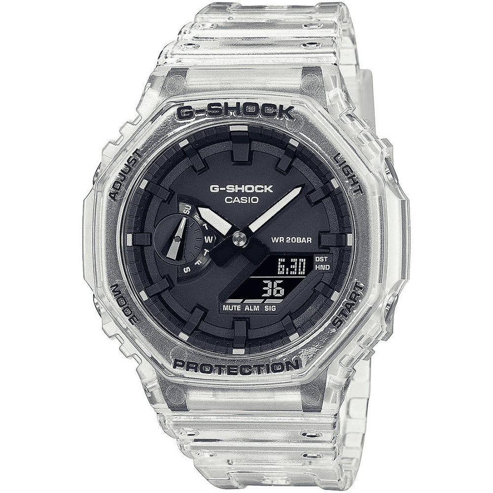 Orologio Uomo G-Shock Nero Trasparente Casio