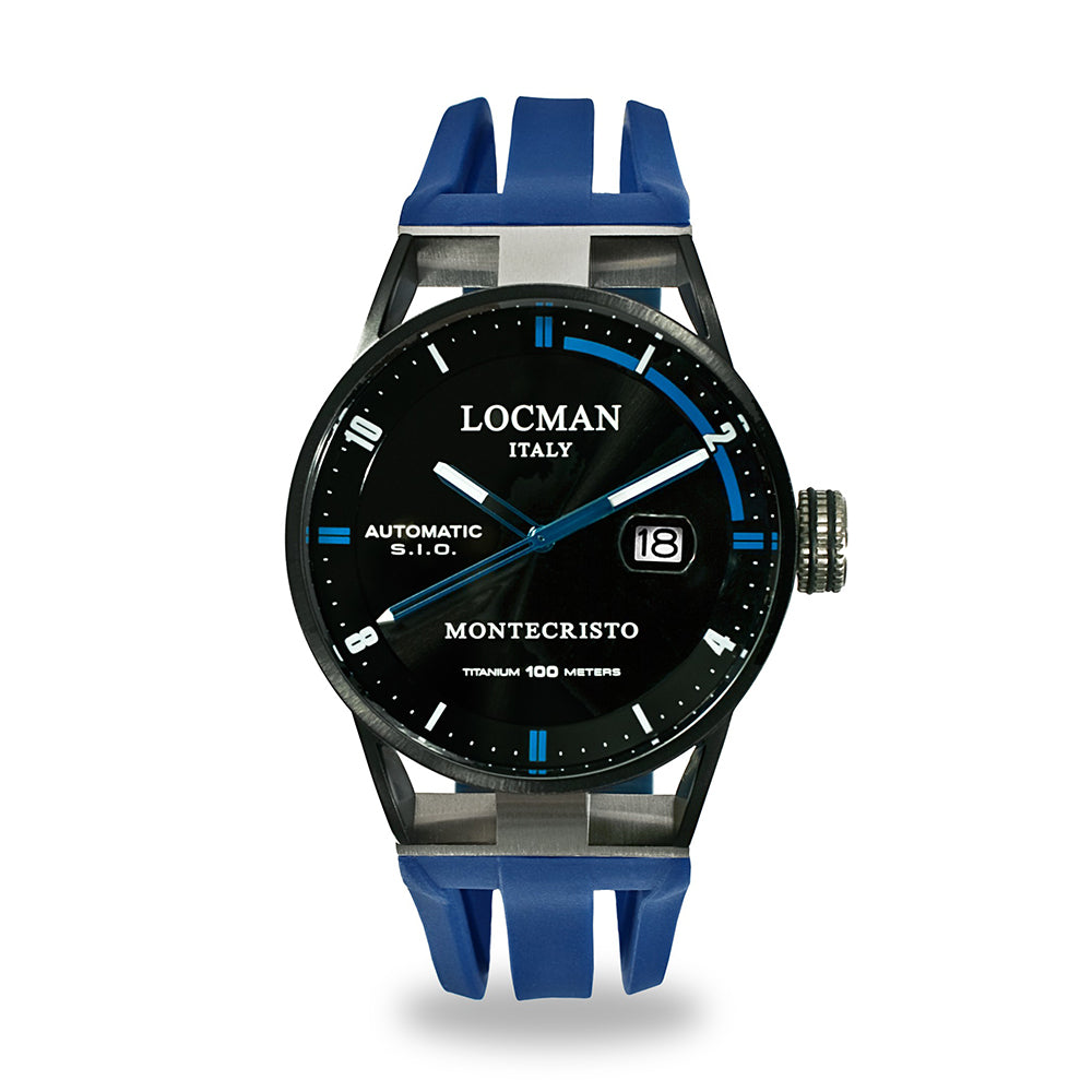 Orologio Uomo Montecristo Automatico Blu Locman