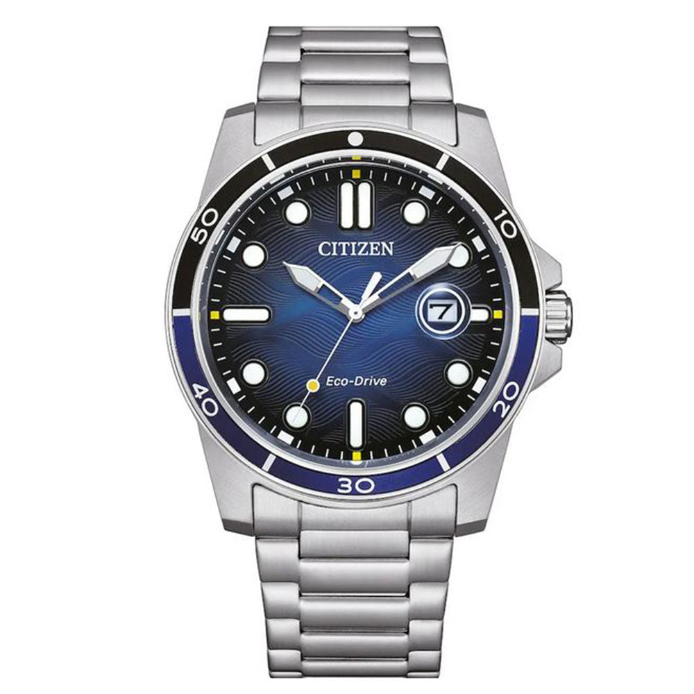 Orologio Uomo OF Sporty Marine Eco Drive Blu Citizen