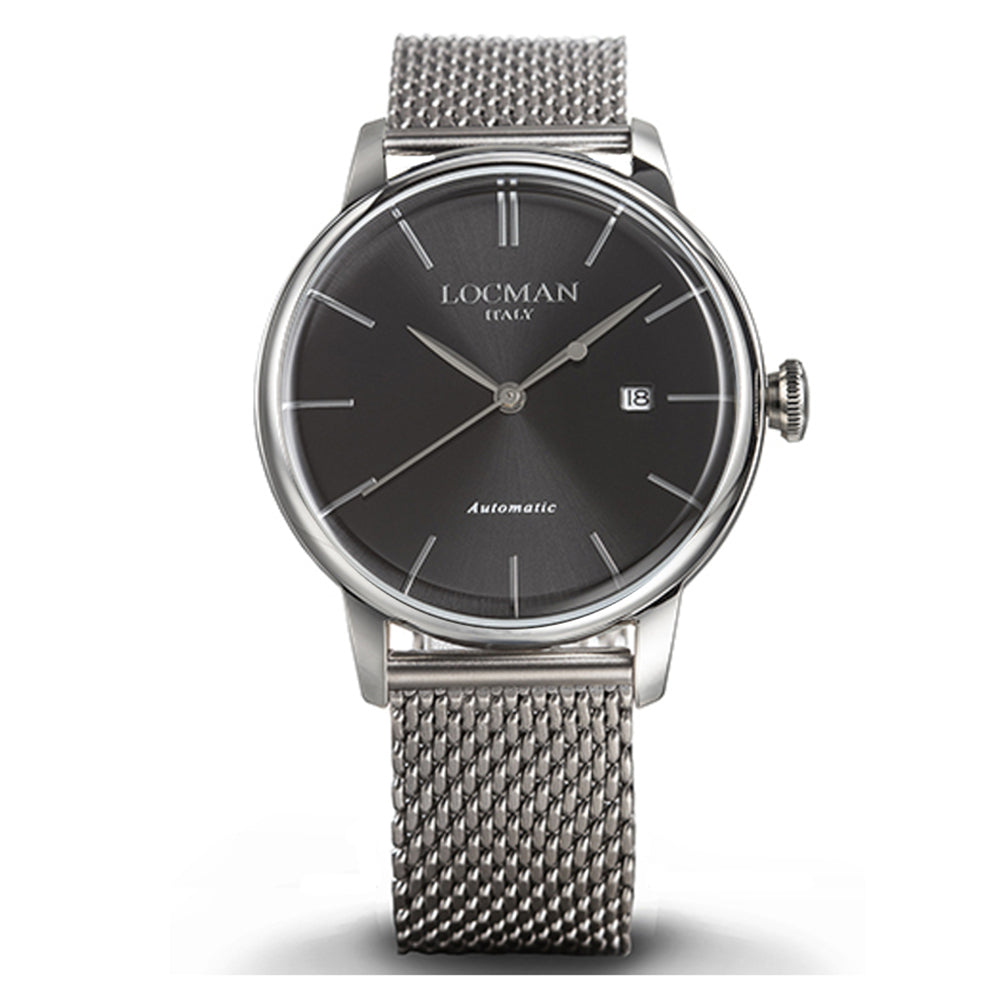 Orologio Uomo 1960 Ref. 255 Nero 0255A01A-00BKNKB0 - Locman