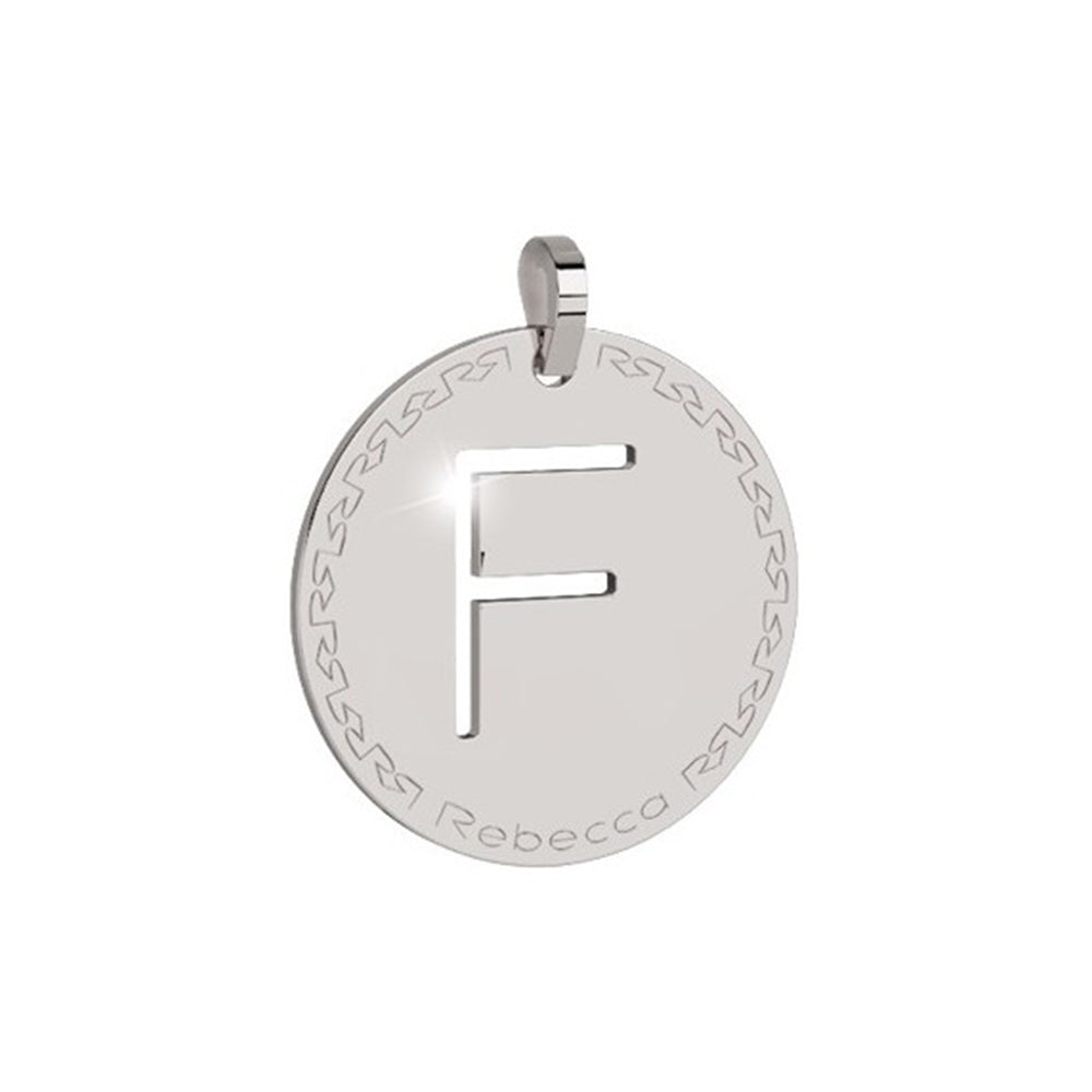 Pendente in Bronzo Lettera F Myworld Charm Rebecca Gioielli