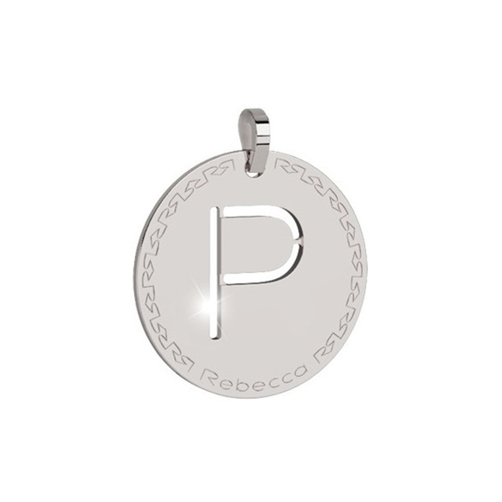 Pendente in Bronzo Lettera P Myworld Charm Rebecca Gioielli
