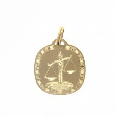 Pendente in Oro Zodiaco Bilancia ZOD01GGBI - Stella