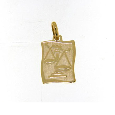 Pendente in Oro Zodiaco Bilancia ZOD07GGBI - Stella
