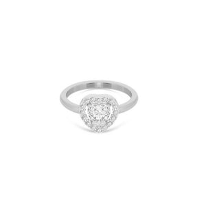 Anello Donna Acciaio Cuore con Cristalli Misura 12 Liu Jo Luxury