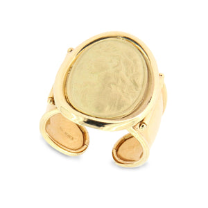 Anello Donna Cameo in Oro Giallo