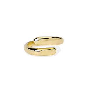 Anello Donna in Argento dorato regolabile Mabina Gioielli