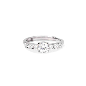 Anello Donna in Argento in zirconi bianchi Mabina Gioielli