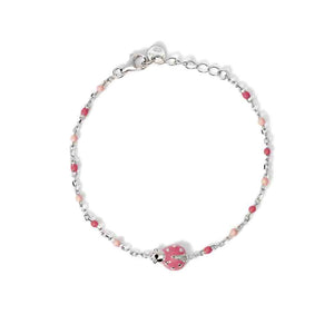 Bracciale Bambina in Argento con coccinella Mabina Gioielli