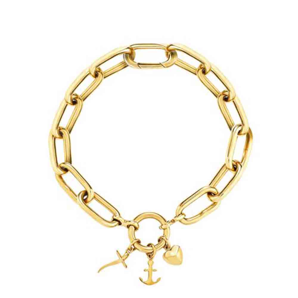 Bracciale Donna Acciaio Gold Love Ties Breil