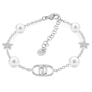 Bracciale Donna Acciaio Silver Stelle e Perle Fashion Liu Jo Luxury