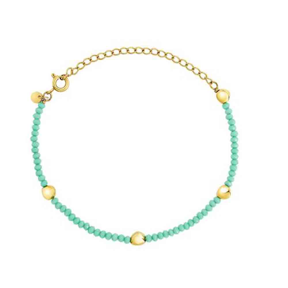 Bracciale Donna B Rocks Verde Acqua Breil