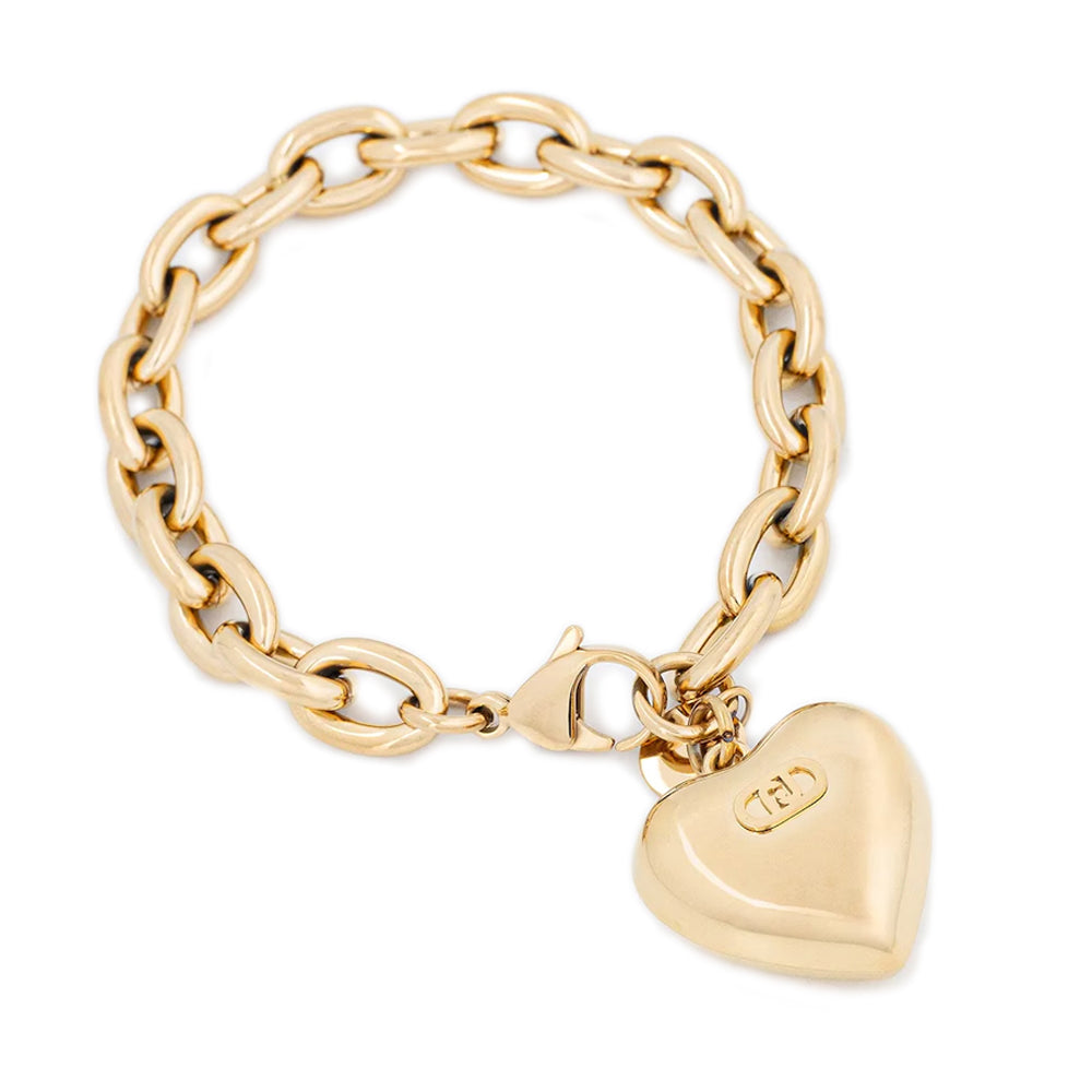 Bracciale Donna in Acciaio Gold Cuore Essential Liu Jo Luxury