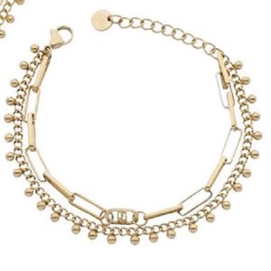 Bracciale Donna in Acciaio Gold Essential Liu Jo Luxury