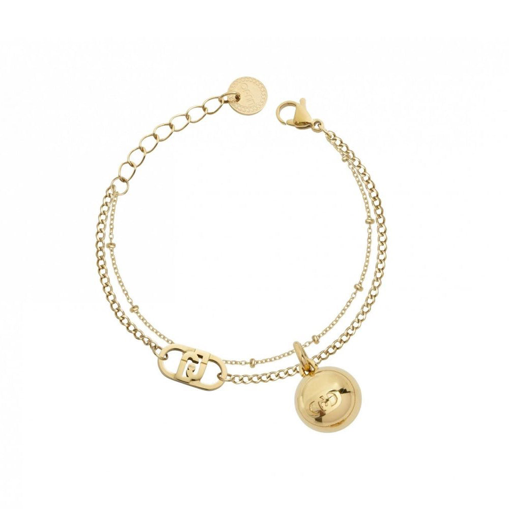 Bracciale Donna in Acciaio Gold Liu Jo Luxury