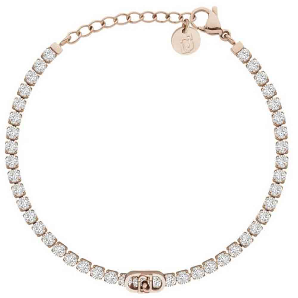 Bracciale Donna in Acciaio tennis con cristalli Essential Liu Jo Luxury