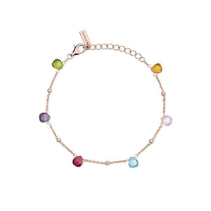 Bracciale Donna in Argento Rose in glass multicolor  Mabina Gioielli