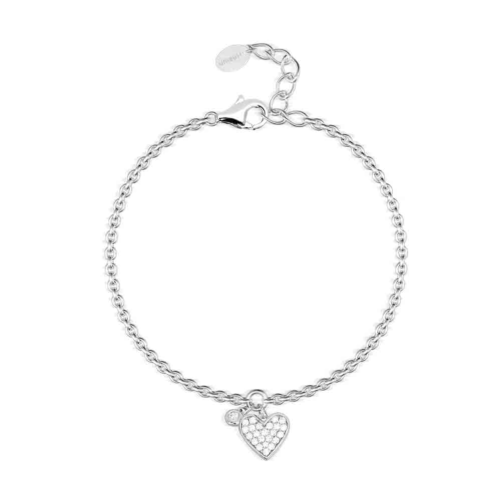 Bracciale Donna in Argento cuore Mabina Gioielli
