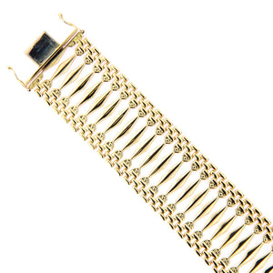 Bracciale Donna in Oro Giallo Stile Antico