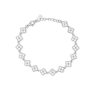 Bracciale Donna in argento con fiore Mabina Gioielli