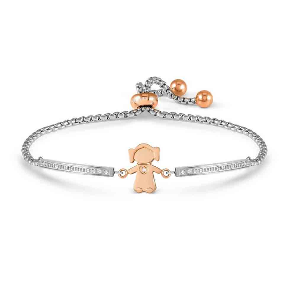 Bracciale Donna Milleluci Bambina con Zirconi Nomination