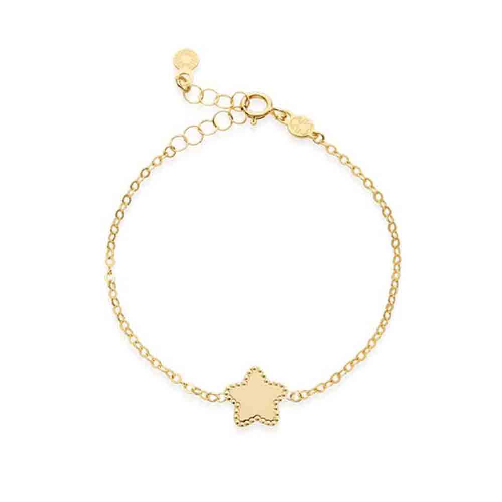 Bracciale Scintille in Oro Giallo 9kt Stella Le Bebè