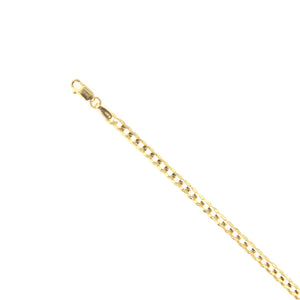 Bracciale Unisex in Oro Giallo Massiccio Maglia Grumetta