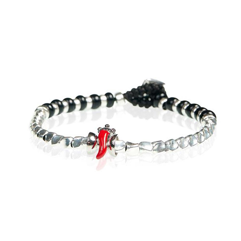 Bracciale Uomo Horn Silver Gerba Gioielli