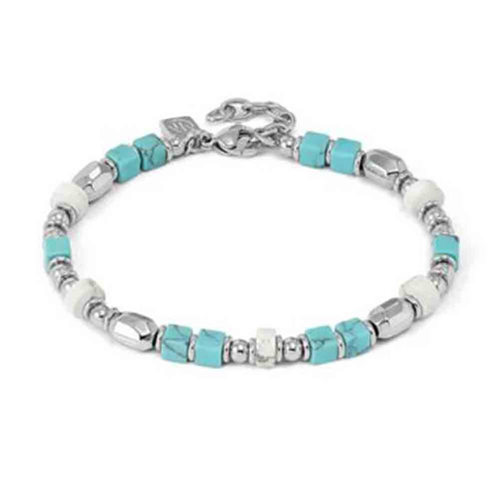 Bracciale Uomo Instinctstyle Infinity con Pietre colorate e acciaio Nomination