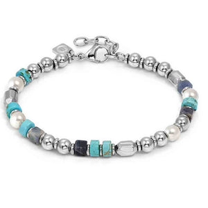 Bracciale Uomo Instinctstyle Sea Edition con Mix di Pietre Nomination