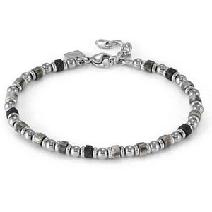 Bracciale Uomo Instinctstyle Sea Edition con Pietre Grigio Nomination