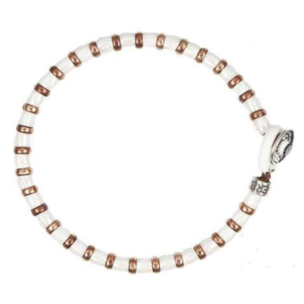 Bracciale Uomo Silver Ceramic Gerba Gioielli