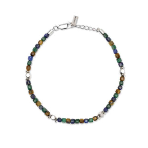 Bracciale Uomo in argento multicolor Mabina Gioielli