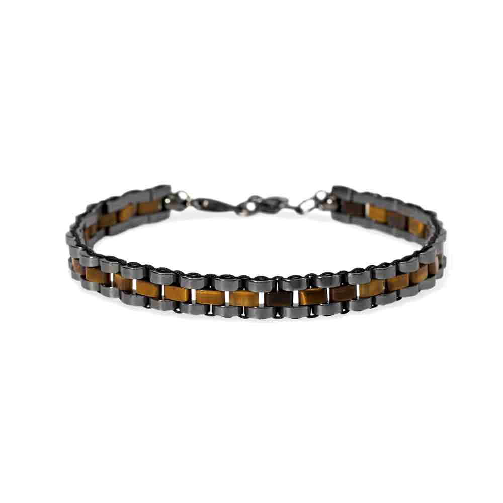 Bracciale Uomo regolabile con pietre Style 30 831120 Kidult